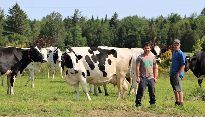 Dany et Éric Poulin.