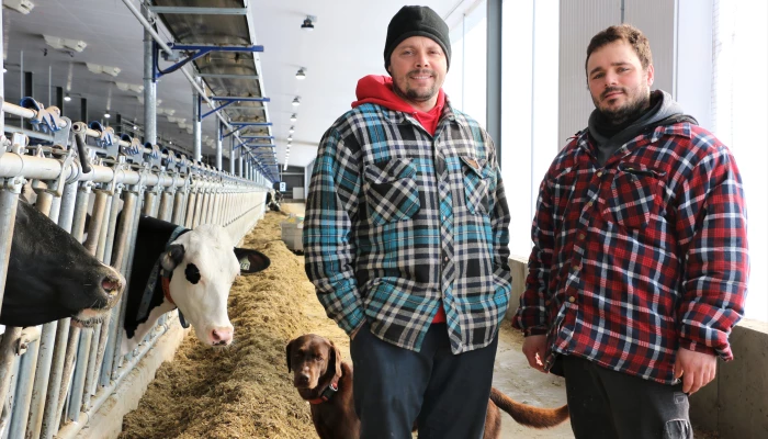 Étienne et Guillaume Lessard