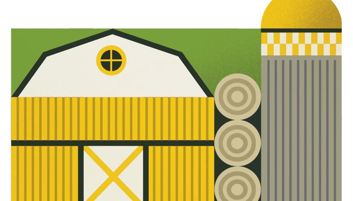 Illustration : Grange, de Luc Melançon