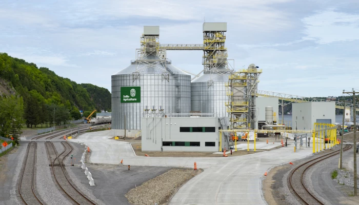 Terminal de grain de Sollio Agriculture