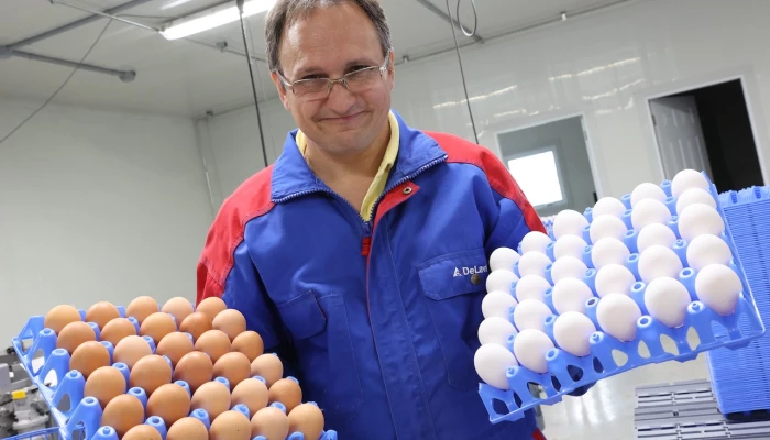 Stéphane Gauthier, de la Ferme Clovis Gauthier et Fils