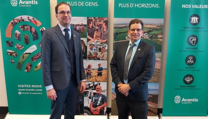 Dirigeants d'Avantis Coopérative