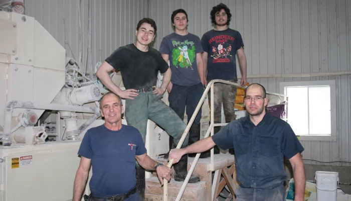 Rosaire Dubé et sa relève