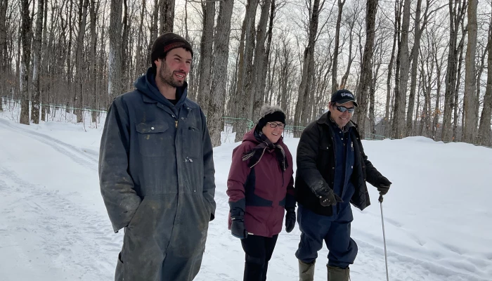 Germain Leclerc, Nicole Lacombe, ainsi que leur relève, Yan Lizotte