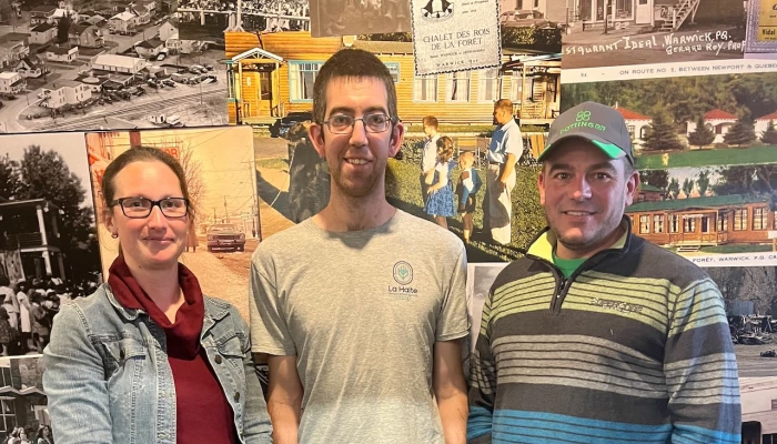 La Halte - Ferme Rodovanel : Isabelle, Pierre et Robert