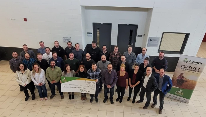 Gagnants de la relève agricole d'Avantis Coopérative