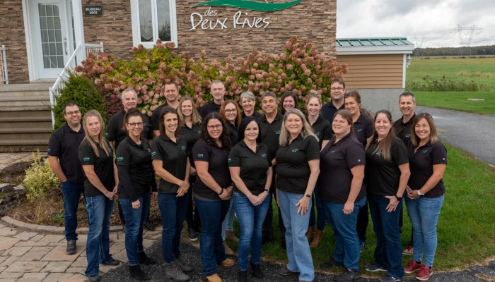 L'équipe du Regroupement porcin des Deux Rives