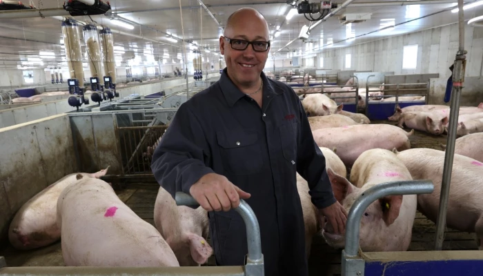 Martin Auger d'Élevages Auger