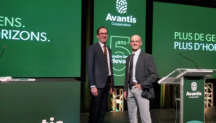 AGA Avantis Coopérative - Michel Delisle et Frédéric Martineau