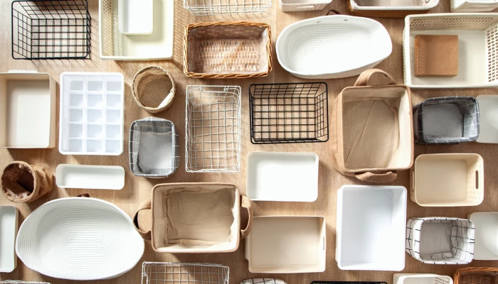 Paniers de rangement