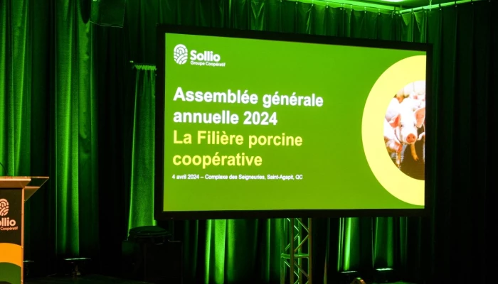 Présentation de l'AGA de la Filière porcine coopérative