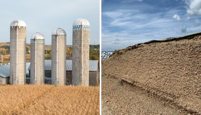 Silos verticaux et horizontaux - calculatrice AgConnexion