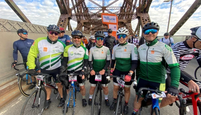 Équipe de Sollio Groupe Coopératif du Grand Défi Pierre Lavoie