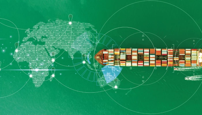 Bateau traversant les océans