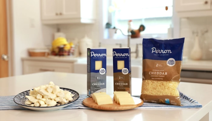 Présentation de la nouvelle image des fromages Perron