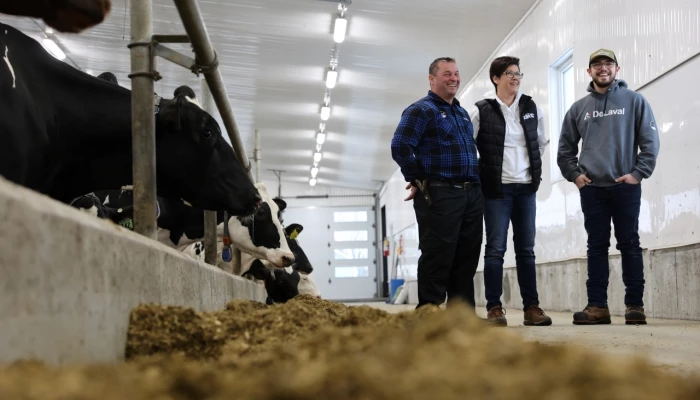 La famille de la Ferme R.J.M