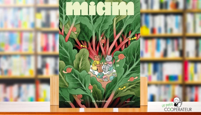 Miam et son premier numéro dédié à la rhubarbe
