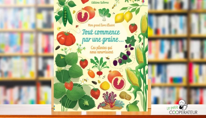 Le livre Tout commence par une graine écrit par Ruth Brocklehurst et Katie Daynes