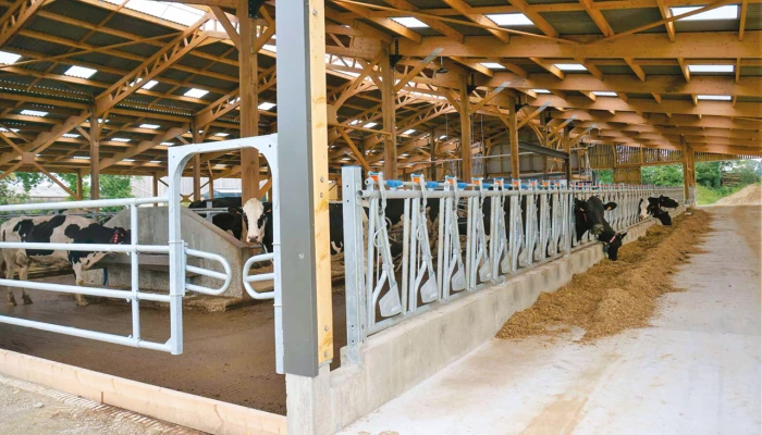 Logettes, de carcans et d’enclos en acier d'Agritubel