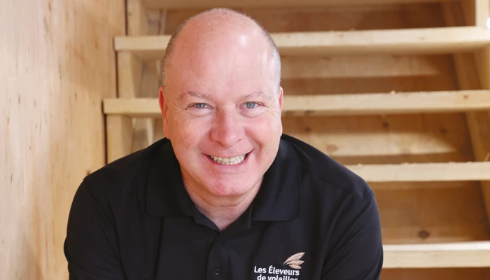 Benoît Fontaine de la Ferme avicole Benoît Fontaine