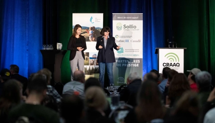 Martine Fraser et Ginette Lafleur