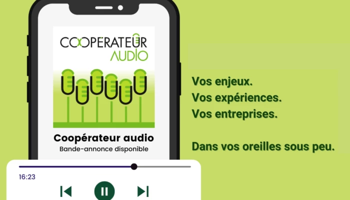 Visuel - Bande-annonce du Coopérateur audio disponible