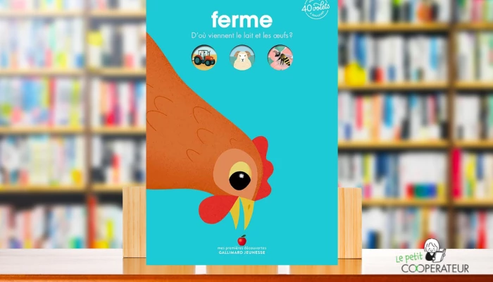 Le livre Ferme: d'où viennent le lait et les oeufs? écrit par Anne-Sophie Baumann