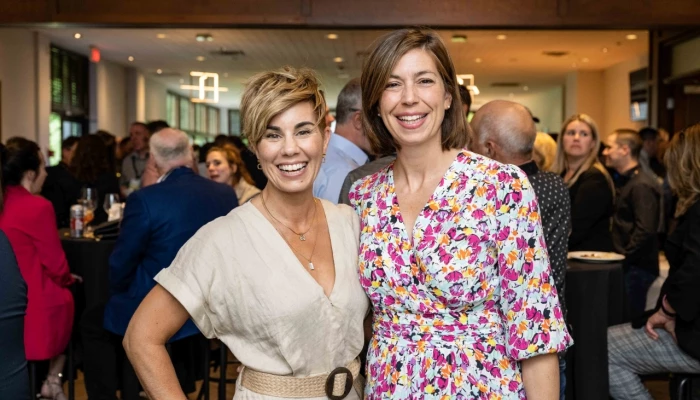 Julie DesGroseilliers et Sophie Perreault