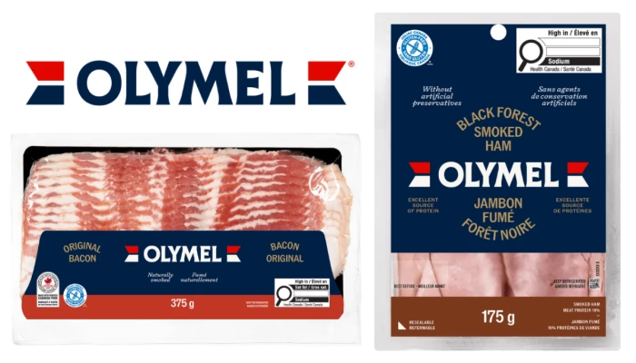 Visuel présentant la nouvelle image de marque d'Olymel