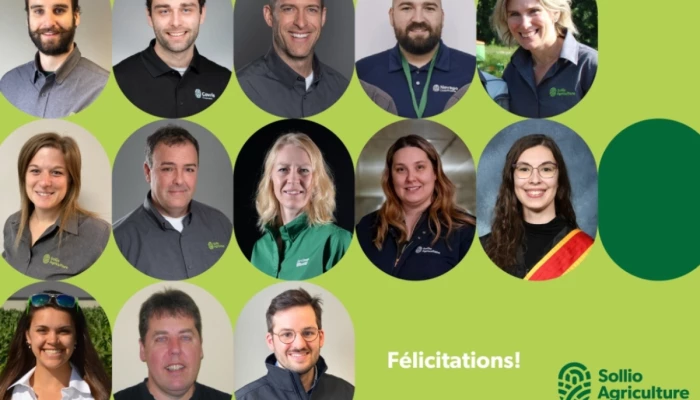 Mosaique des gagnants de la rencontre experts-conseils de Sollio Agriculture 2023