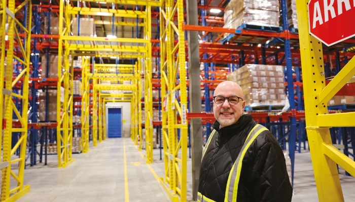 Alexandre Tarini, vice-président principal, chaîne d’approvisionnement, chez Olymel
