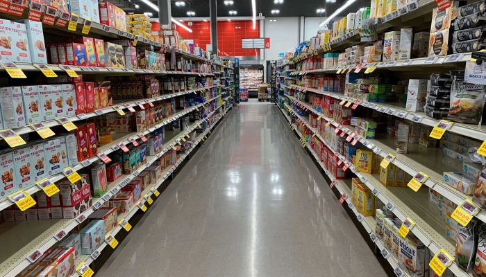 Allée d'épicerie