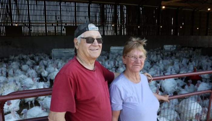Denis Durand et Francine Dumais de la Ferme Aunick