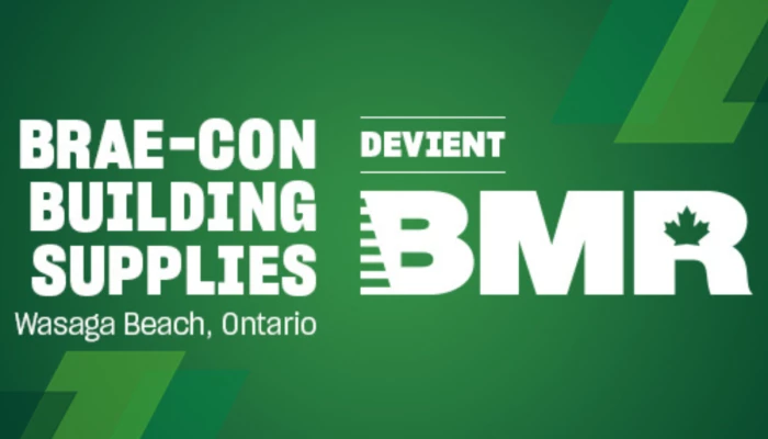 Groupe BMR est fier d’annoncer l’expansion de l’entreprise BMR Brae-Con Building Supplies avec l’acquisition d’un nouveau magasin à Wasaga Beach en Ontario.