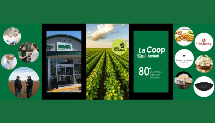 Assemblée générale annuelle de la Coop Agrilait en 2021