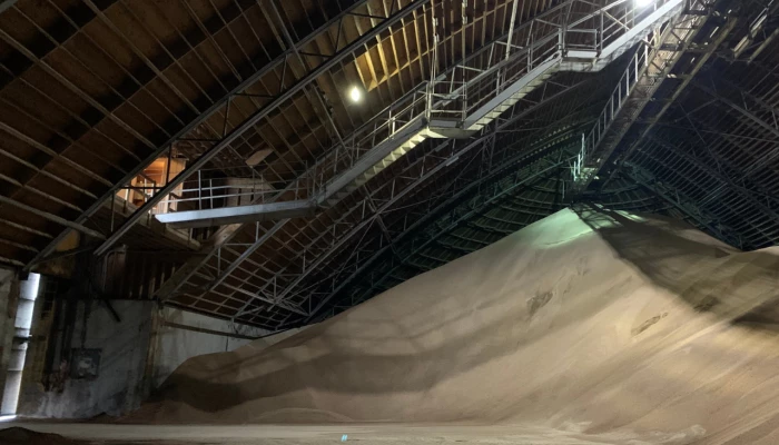 Engrais dans un dôme du Terminal