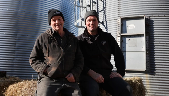 Jean-Yves Goulet et Louis Taillon