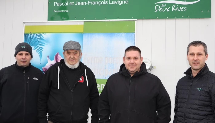 Les propriétaires de la Ferme Danmarc