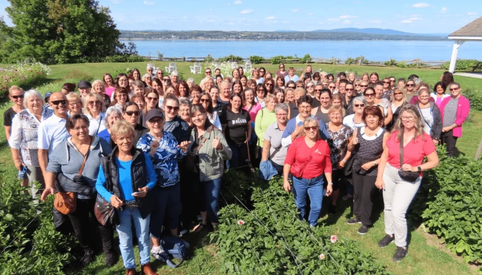 Groupe de participantes à la Journée Femmes et coopération d'Avantis Coopérative de 2025