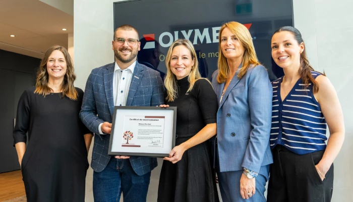Deborah Chojnacka, Vincent Longpré, Stéphanie Couturier, Edith Walcott et Stéphanie Cloutier