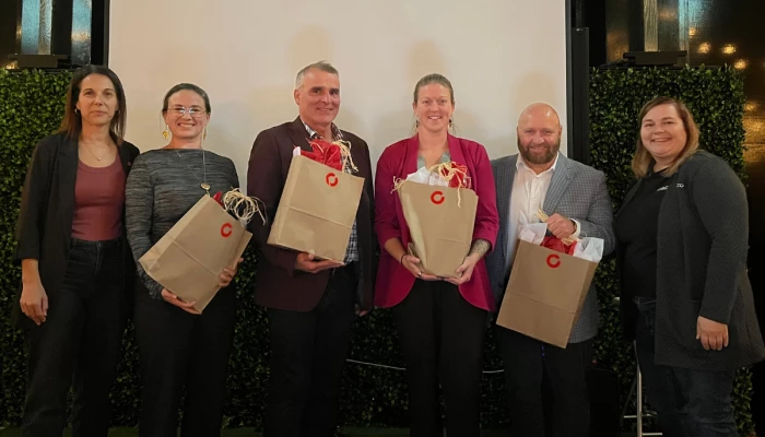 Les conférenciers et organisatrices du premier Rendez-vous de la relève VIVACO