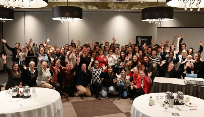 Groupe de participantes du Colloque des coopératrices 2025