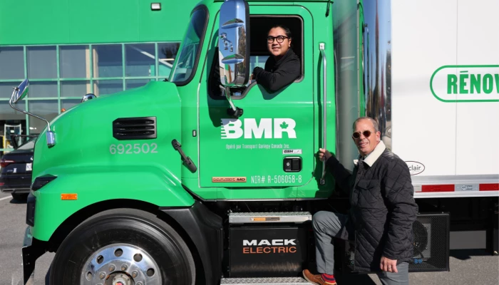 Camion électrique de BMR avec Dino Kuy