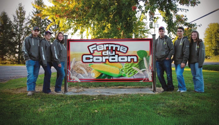 La troisième et la quatrième génération de la Ferme du Cordon