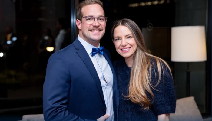 Pierre-Luc Barré et Virginie Bourque de La Ferme Yves Barré Inc. située à St-Damase au Québec