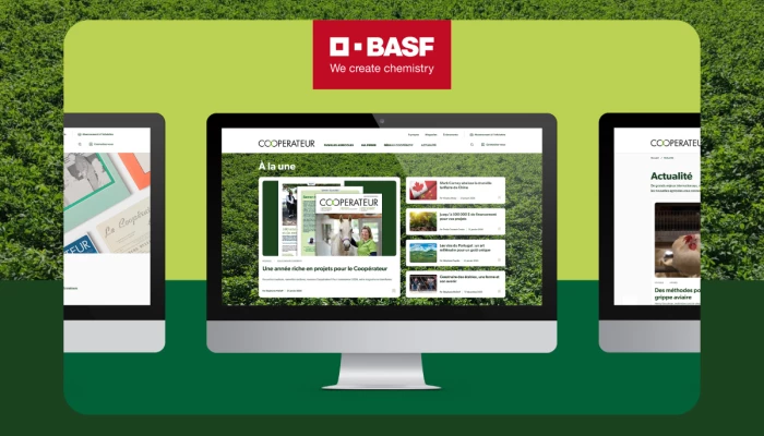 Écrans d'ordinateur qui présentent le cooperateur.coop
