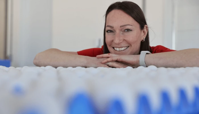 Andréanne Paquet est productrice avicole
