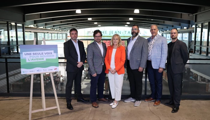 Michel Rochette, Pierre-Alexandre Blouin, Sylvie Cloutier, David Mercier, Martin Caron et Sébastien Lacroix