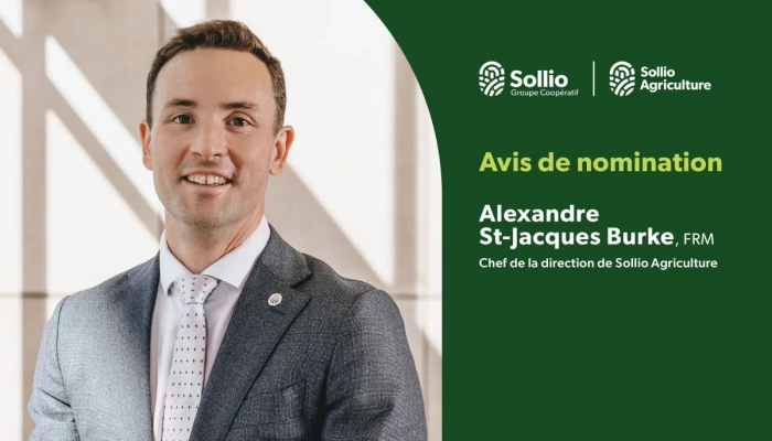 Nomination d'Alexandre St-Jacques Burke
