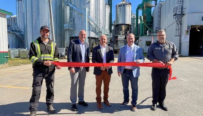 Les gens du Centre de grains de Victoriaville
